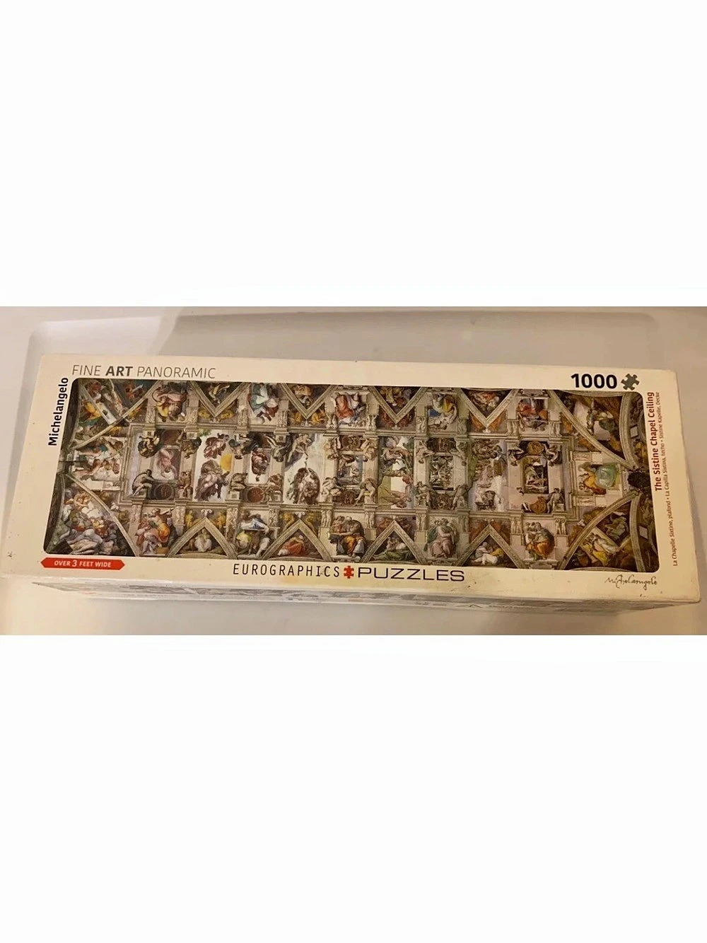 New Michelangelo The Sistine Chapel Ceiling Eurographics 1000 Piece Puzzle